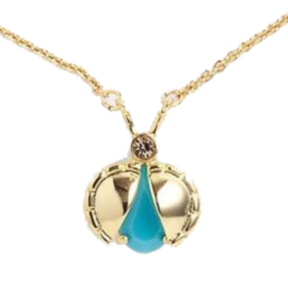 KATE SPADE New York Ladybug Necklace, “Unwanted Visitors”